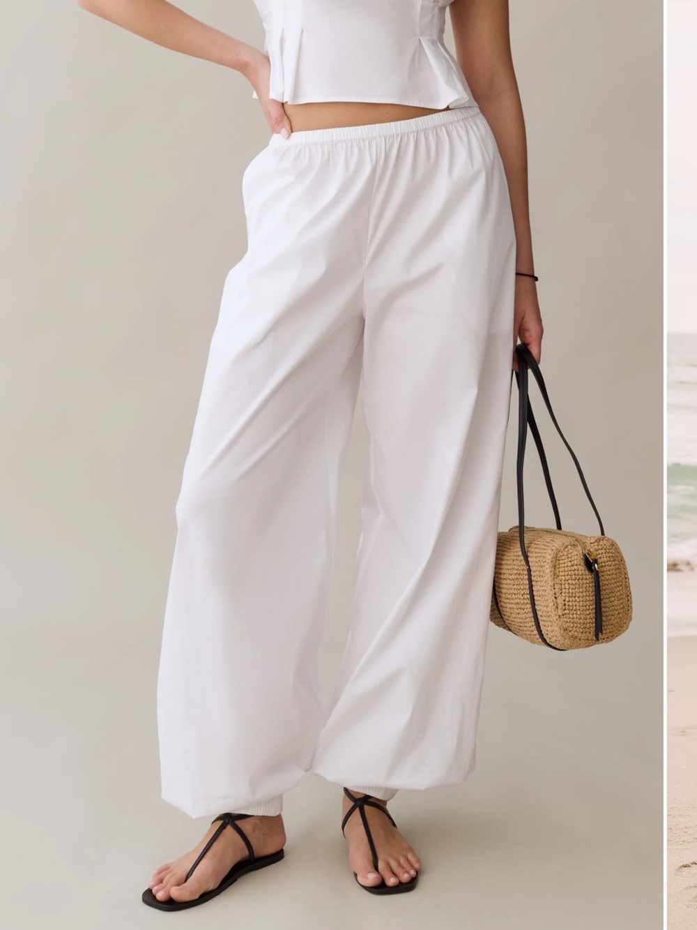 Few Moda Lee Cotton Pants with Pockets